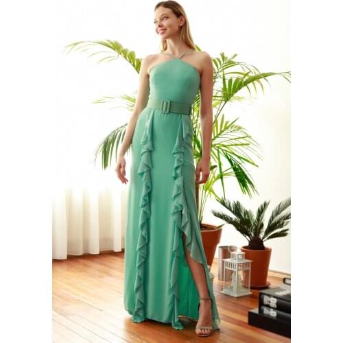 Trendyol Flounces Evening & Prom Gown TPRSS20AE0290