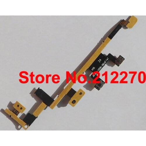YUYOND 100pcs/lot New Power On Off Switch Mute Volume Button Flex Ribbon Cable for iPad 3 3rd Gen