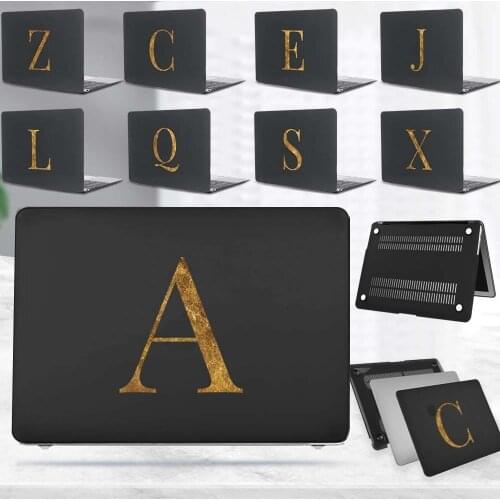 For Apple Macbook Air 13 A2337 M1 A2179 2020 A1932 Touch ID&Air 11 A1370 A1465 Initial Name Laptop Case Plastic Hard Case Cover