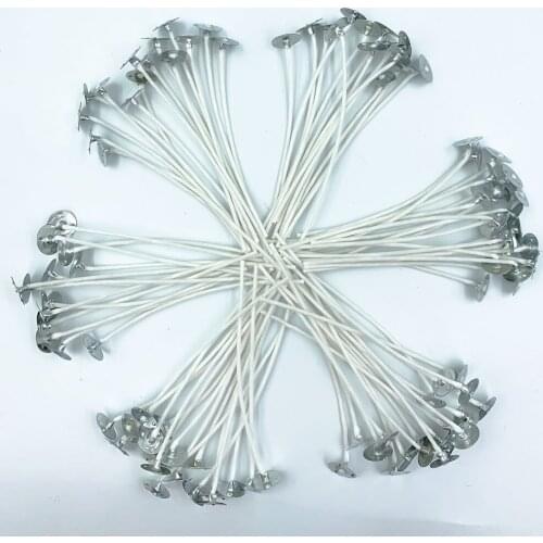 100PCS/bag Pure Paraffin Core Candle Wicks 9/15/20cm DIY Candle Making Pre-waxed With Oil Wicks Home Party Supplies Dropshipping