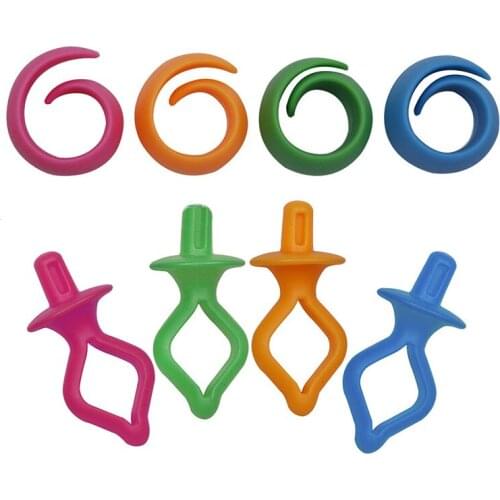 12pcs/lot Silicone Bobbin Clips Thread Roller Fixed Wrapped Clamp Sewing Machine Bobbin Thread Tool Accessories
