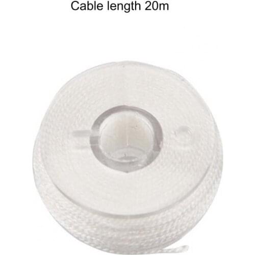 40%HOT20m PVA String Reel Water Soluble Eco-friendly Braided Fast Dissolving Sink Line Tackle Accessory