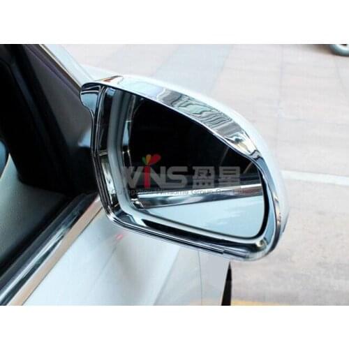 ABS Decorative Accessories For Audi Q3 2012 2013 2014 2015 2016 Chrome Door Mirror Cover Car-Styling Tuning