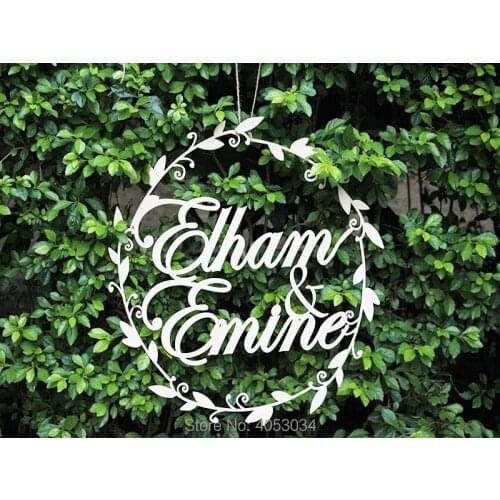 Custom Name Personalized Wood Name Signs Wall Decor Wooden Wall Letter Table Letters Wedding Decors