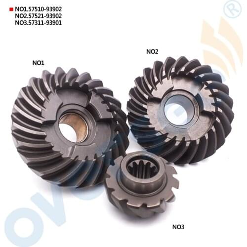 Outboard Gear Set 57510-93902 57521-93902 57311-93901 For Suzuki Outboard 9.9HP 15HP DT DF 9.9 15