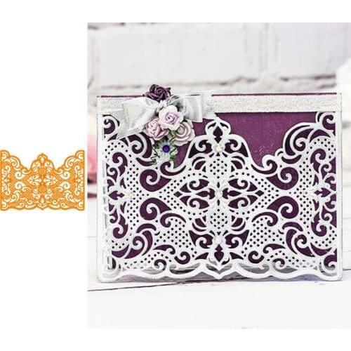 Lace Frame Metal Cutting Dies for Scrapbooking 2019 Paper Craft Embossing Die Card Making Stencils Knife Mould