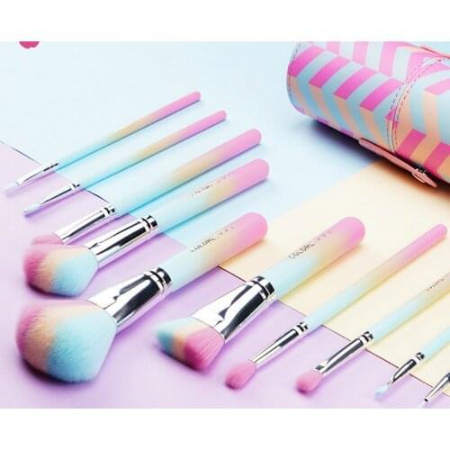 Lavender Makeup Brush Set Full Set Of Loose Powder Eye Shadow Refreshing High-Value Beauty Tools For Beginners