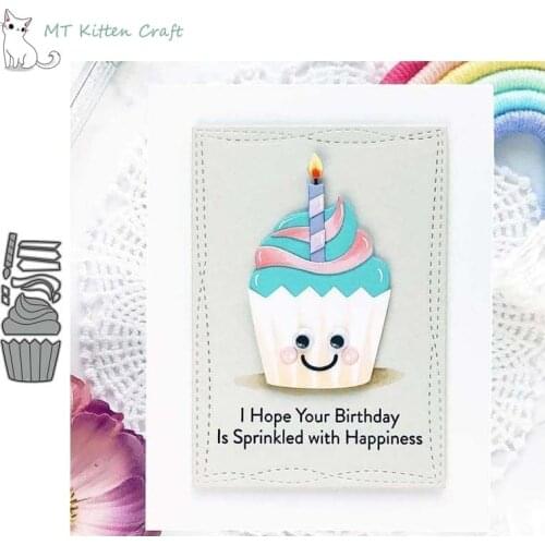 MT Craft Metal Cutting Dies Small cakes Scrapbooking Photo Album Decorative Embossing Paper Card Making Crafts Die Cut