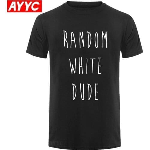 RANDOM WHITE DUDE PRINTED MENS T SHIRT GRAPHIC PRINT TEE DIPLO EDM TOP HIPSTER Tee Shirt Unisex More european Size and Colors