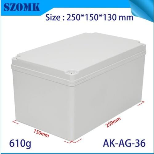 Outdoor Waterproof Power Box ABS Plastic IP65 Electric Control Enclosure Indoor Wire Shell Connection Cable Branch