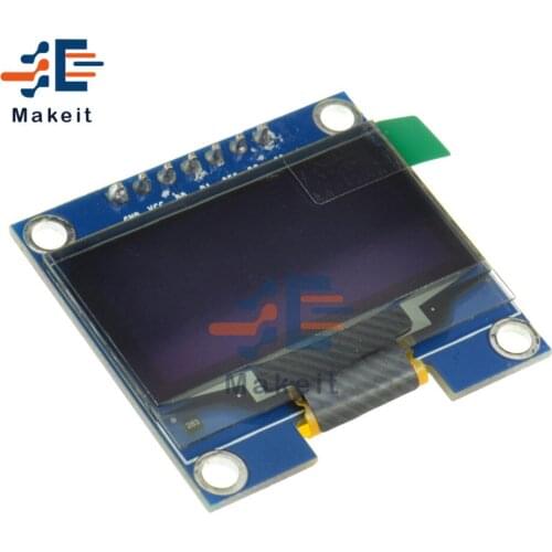 1.3 Inch 1.3" OLED Display Module 7pin 128X64 White Blue Color OLED Screen Board IIC I2C SPI Serial Interface for Arduino