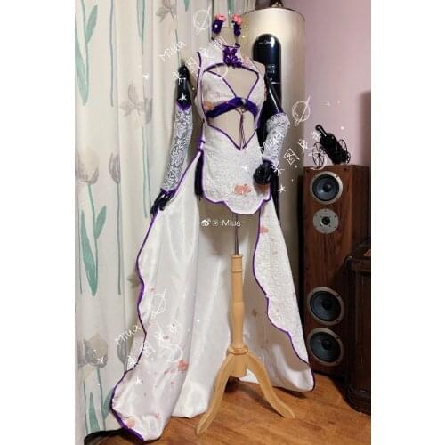 [Customized] Anime Azur Lane Kashino Battle Sexy Dress Party Uniform Cosplay Costume Women Halloween Carnival Free Shipping 2021