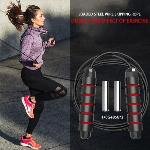 Skakanka Sportowa Skipping Rope With Counter Weighted High-Speed Jump Rope Comba Crossfit Rope To Jump Speed Rope Crossfit