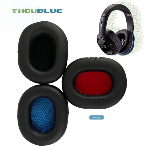 THOUBLUE Replacement Ear Pad For Turtle beach 800p Elite Earphone Memory Foam Cover Earpads Headphone Earmuffs Sleeve