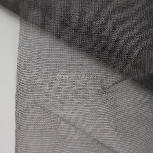 Anti-radiation Shielding Fabric 100% Silver fiber Fabric used for home textile/bags/Mosquito net/ curtain