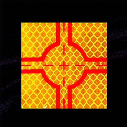 Yellow reflector Reflector Sheet Reflective Tape Target for Total Station