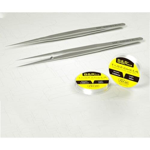 147 mm Ultra Pointy Tweezers Anti Mismatch Stainless Steel Precision Tweezers for IC Chip Phone Repair Micro Forceps