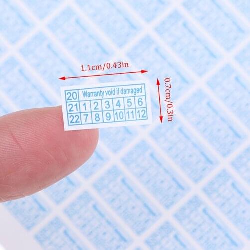 2020-2022 Warranty Damaged Protection Security Label Sticker Seal Fragile 200pcs