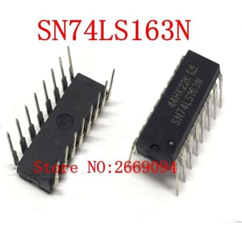 5PCS /10PCS SN74LS163AN SN74LS163 74LS163AN 74LS163N DIP-16 HD74LS163P 74LS163P 74LS163 new original