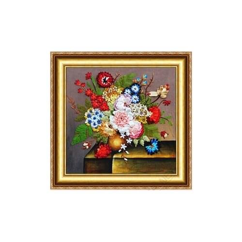 Diy Diamond Painting Flowers Series 30x30 Diamond Embroidery 3D Cross Stitch European Style Needlework Mosaic Home Decorative