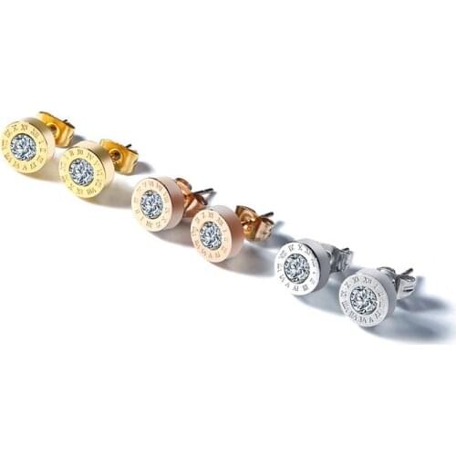 Женские золотые серьги Apaison China At AliExpress