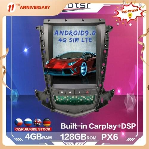 128GB Tesla Android Car Multimedia Radio For Cadillac SRX 2009 - 2012 Player Auto GPS Navigation Car Stereo DSP Carplay 4G SIM