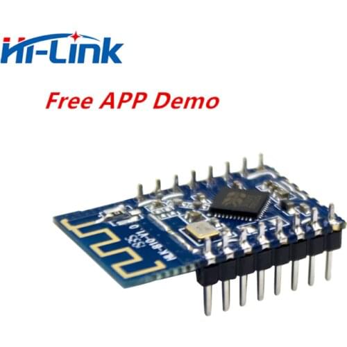 Free Shipping Hi-link 2pcs mini size low consumption single mode BLE5.0 Bluetooth transmission module bluetooth HLK-B10