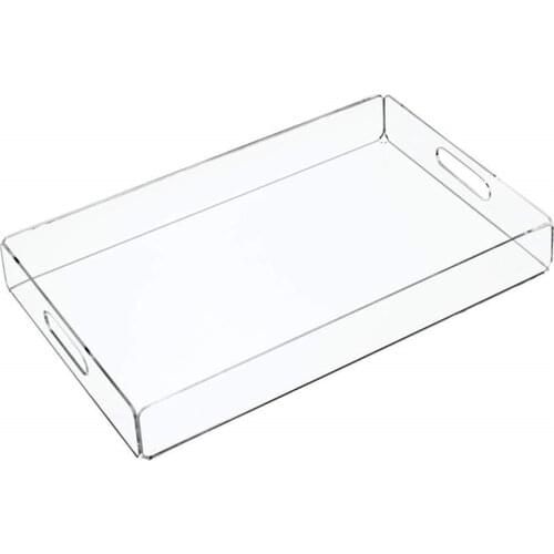 Display Tea Table Tray Storage Plate Jewelry Glass Makeup Organizer Tray
