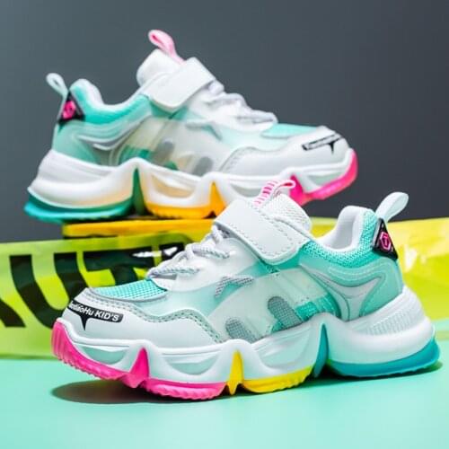 2020 Kids Running Sneakers Childrens Tennis Shoes Girl Row Sneakers Childrens Footwear Shoes For Girls Childrens Sports Shoes