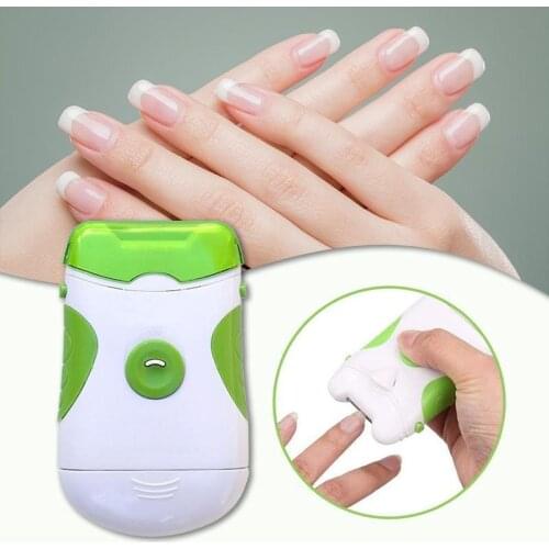 Electric Nail Trimmer and Nail File Electronic Manicure Pedicure Tool File and Trim Hand and Toe Nails Effortlessly