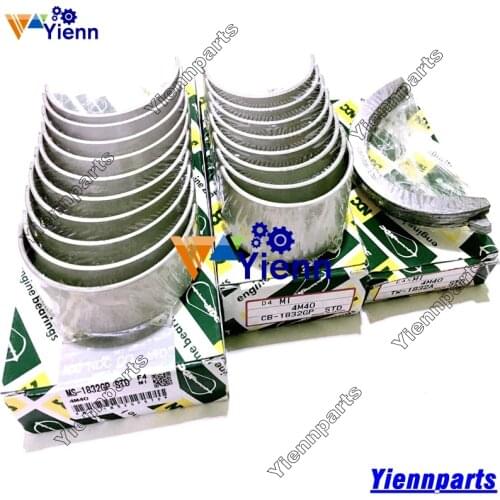 For Mitsubishi 4M40 4M40T Crankshaft Main Bearing and Connrod bearing thrust washer for Mitsubishi 4M40 diesel engine parts