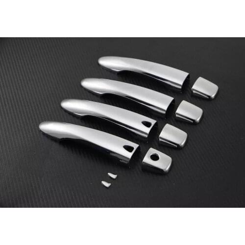 For Nissan Qashqai j11 2016-2019 Car styling ABS Chrome Door Handle Bowl Door handle Protective covering Cover Trim