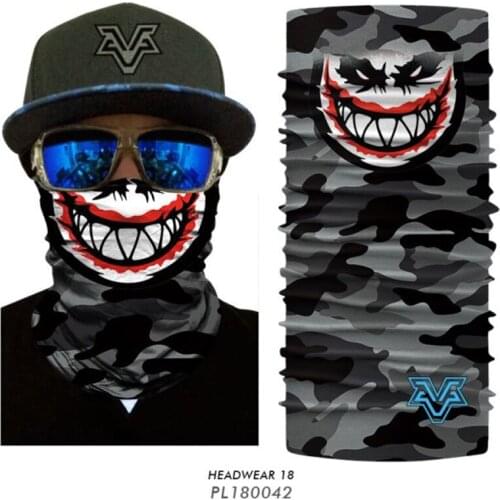 Mascarillas Bandanas Magic Hat Clown Bicycle Accessories Hunting Mask Sports Snowboard Accessories Balaclava Bandana Mask