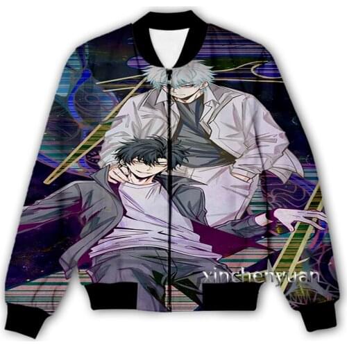 Xinchenyuan New Men/Women 3D Printed Cartoon Character Casual Jacket Fashion Streetwear Sporting Jacket & Coat Q35