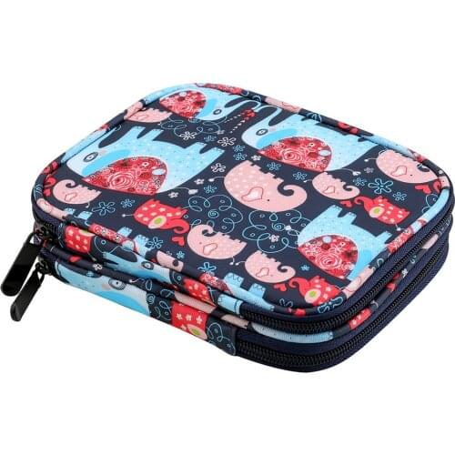 NEW Knitting Needles Case Travel Pouch Organizer Storage Bag for Circular Knitting Needles Crochet Hooks Sewing Accessories Kit