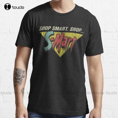 New Shop Smart. Shop S-Mart! T-Shirt T Shirt Dress s-5xl mens t shirts casual Unisex
