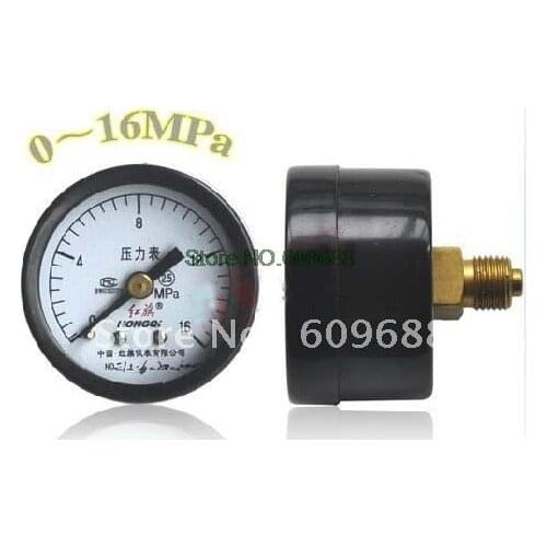 Axial Pressure Gauges Dial diameter: 40mm -0.1-0Mpa Pressure meter