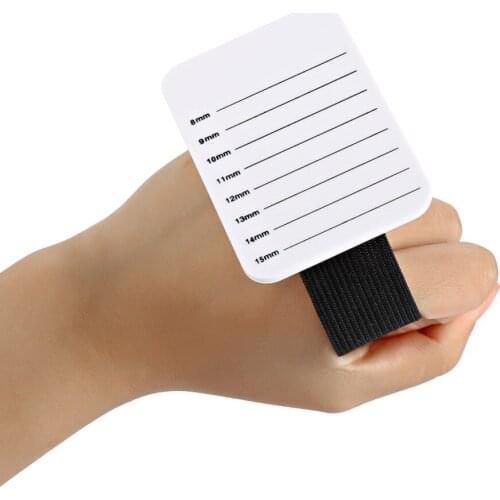 Acrylic Lashes Holder Pad Individual Eyelash Tablet Makeup Tools Palette 1pcs Eyelash Pad Lash Extension Glue Pallet Holder Card