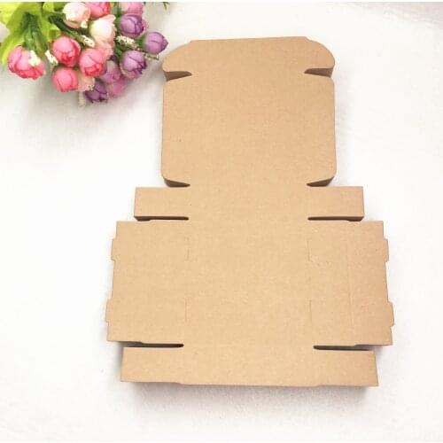 20pcs/lot 9 size Kraft Aircraft Packaging gift Box be used to Packing Candy Toy Craft Jewelry Cookie,Wedding Diy Candy Box