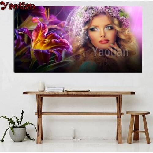 Beauty Iris Flower Handicraft Diamond Embroidery Art Crafts Diamond Painting Full Square Drill Cross-stitch Kits Diamond Mosaic