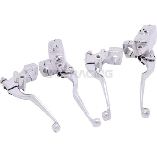 1'' Motorcycle Brake Clutch Master Cylinder Reservoir Levers For Yamaha V-Star 650 950 1100 1300 XVS650 XVS950 XVS1100 XVS1300