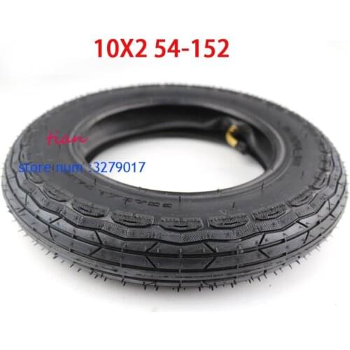 Best 10x2 54-152 Tyre Tire Inner Tube for Scooter Pram Stroller Kids Bike Schwinn Roadster Trike Tricycle Rear Wheels Bent Valve