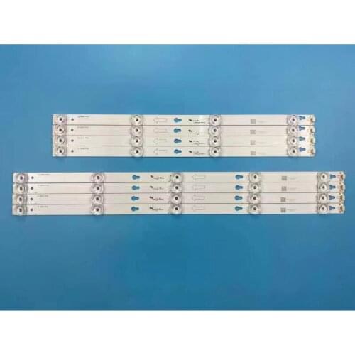 1set=8pcs TCL B55A558U L55E5800A-UD D55A630U Light Bar 55D2900 55HR330M05A8 55HR330M04B8 4C-LB5504-HR21J