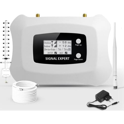 Atnj High Quality 2100mhz 3g Cellphone Signal Repeater Booster fixed wireless terminal gsm fixed wireless