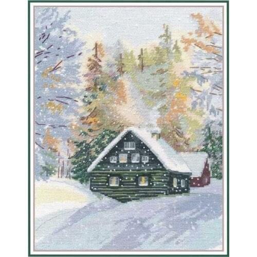 Top Manufacturer Embroidery Dreamy Forest Cross Stitch Patterns to Buy with 100% Cotton Flosses & Free Shipping for Home Decor