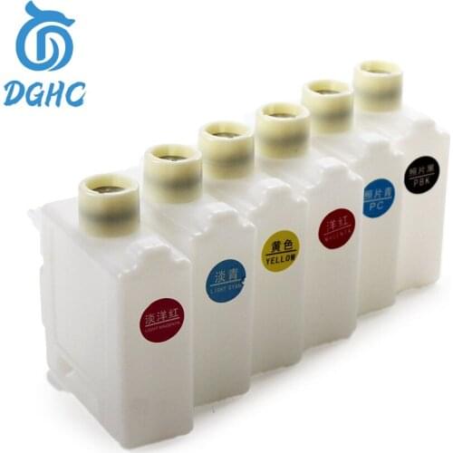 6color/set 330ml BCI-1411 Refill ink cartridges with chip for Canon W7200 W8200 W8400 W8400D printer