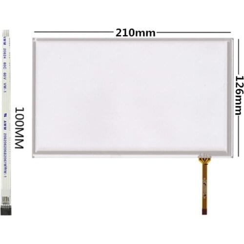 9 inch Resistance screen AT090TN10 AT090TN12 211*126 original handwritten car DVD navigation GPS touch screen panel