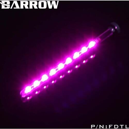 Barrow FDTL Lighting fitting, for Cylinder for Reservoir/Water tank,Controller RGB Color,Quartz Glass LED,for light building
