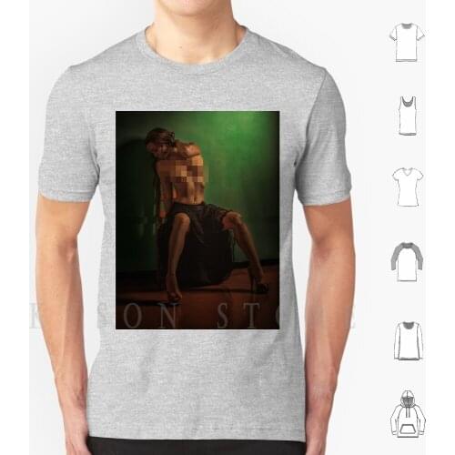 Rb93 T Shirt Print For Men Cotton New Cool Tee Art Fine Art Photos Art Beauty Blonde Female Womens Girls Back Bum Scenic Window