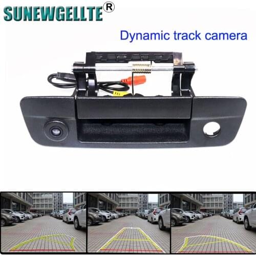 Dynamic Trajectory Tracks car Rear View Reversing parking Camera for Dodge RAM 1500 2500 3500 2009~2015
